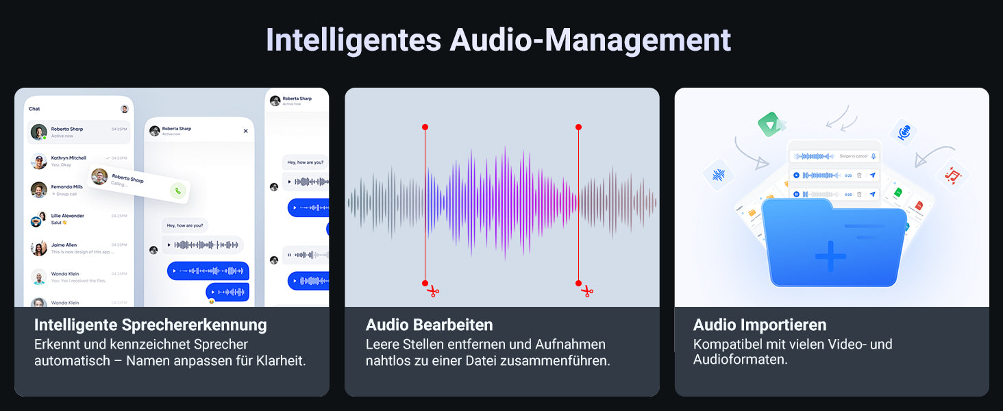 MECHEN 64GB AI Voice Recorder for Conference & Call 81 Languages Transcription & AI Summary, App Control, Unlimited Cloud, with