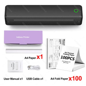 PAUD inkless portable printer
