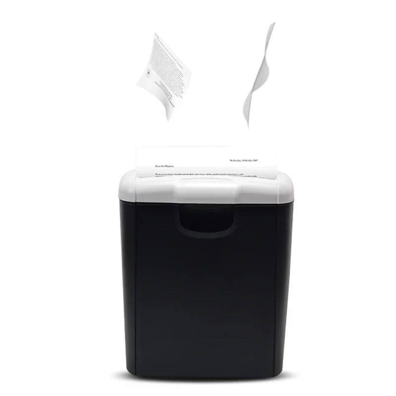 S616B/S610 Portable Silent Office Paper File Shredder Cut Tool; Strip Paper Cutting Office Home Use Electric Shred