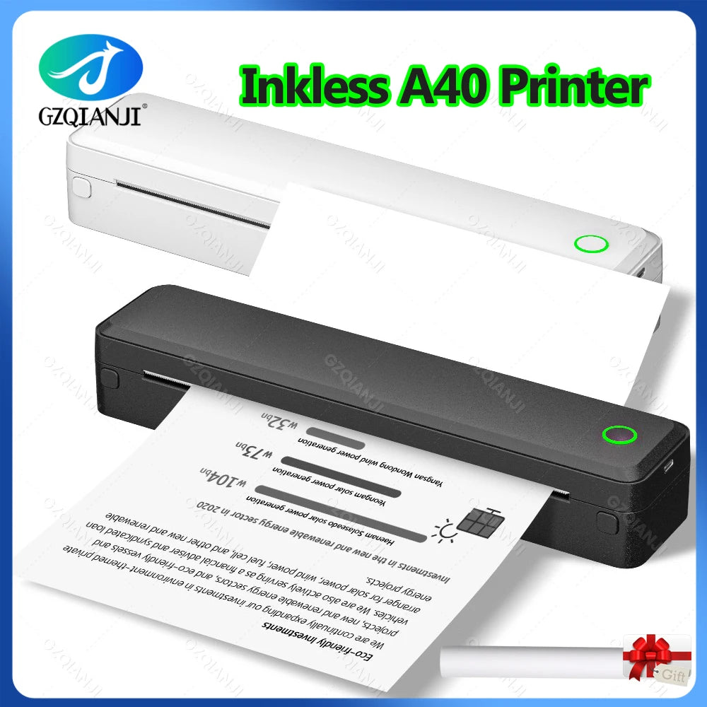 Portable A4 Bluetooth Thermal Printer