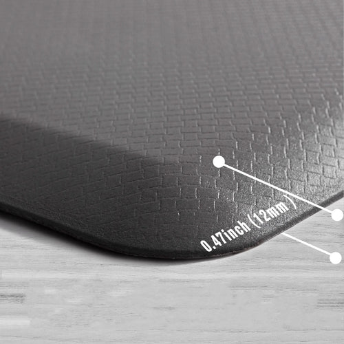 Anti-Fatigue Standing Mat, Kitchen Mat with PVC Waterproofing, Non-Slip Kitchen Rug
