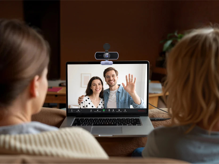 UGREEN 4K FHD 1080P Webcam 8MP for PC, PDAF Auto Focus, Dual AI Noise-Cancelling Mics, Web cam Camera for Zoom/Teams/Google Meet