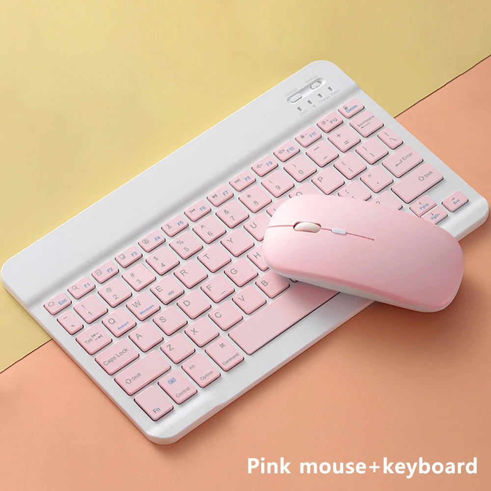 Ultra-Slim Bluetooth-compatible Keyboard Portable Mini Wireless Keyboard for iPad iPhone Tablet Phone Smartphone iOS Android Win
