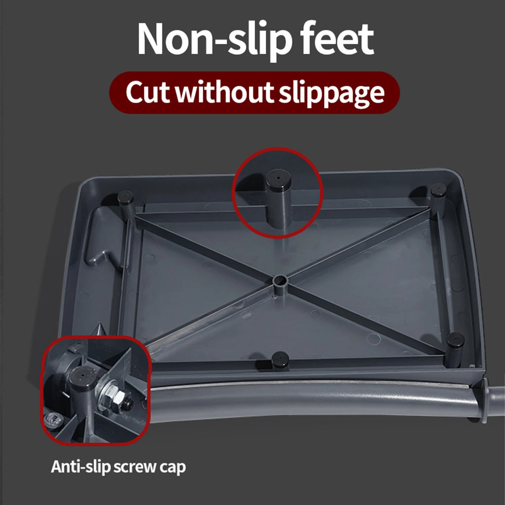 JIELISI Mini Paper Trimmer Guillotine Cutter A4 Cut Length Desktop Paper Cutting Machine with Security Cutter Head