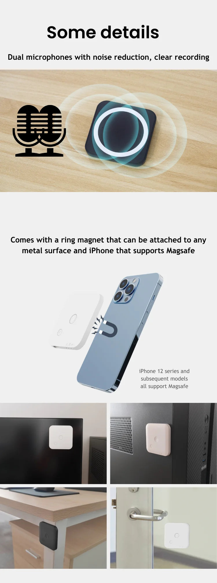 AI Powered Voice Recorder and Call Recorder with Speech-to-Text, Summarization, Translation, Supports 100 Languages, 64GB