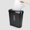 S616B/S610 Portable Silent Office Paper File Shredder Cut Tool; Strip Paper Cutting Office Home Use Electric Shred
