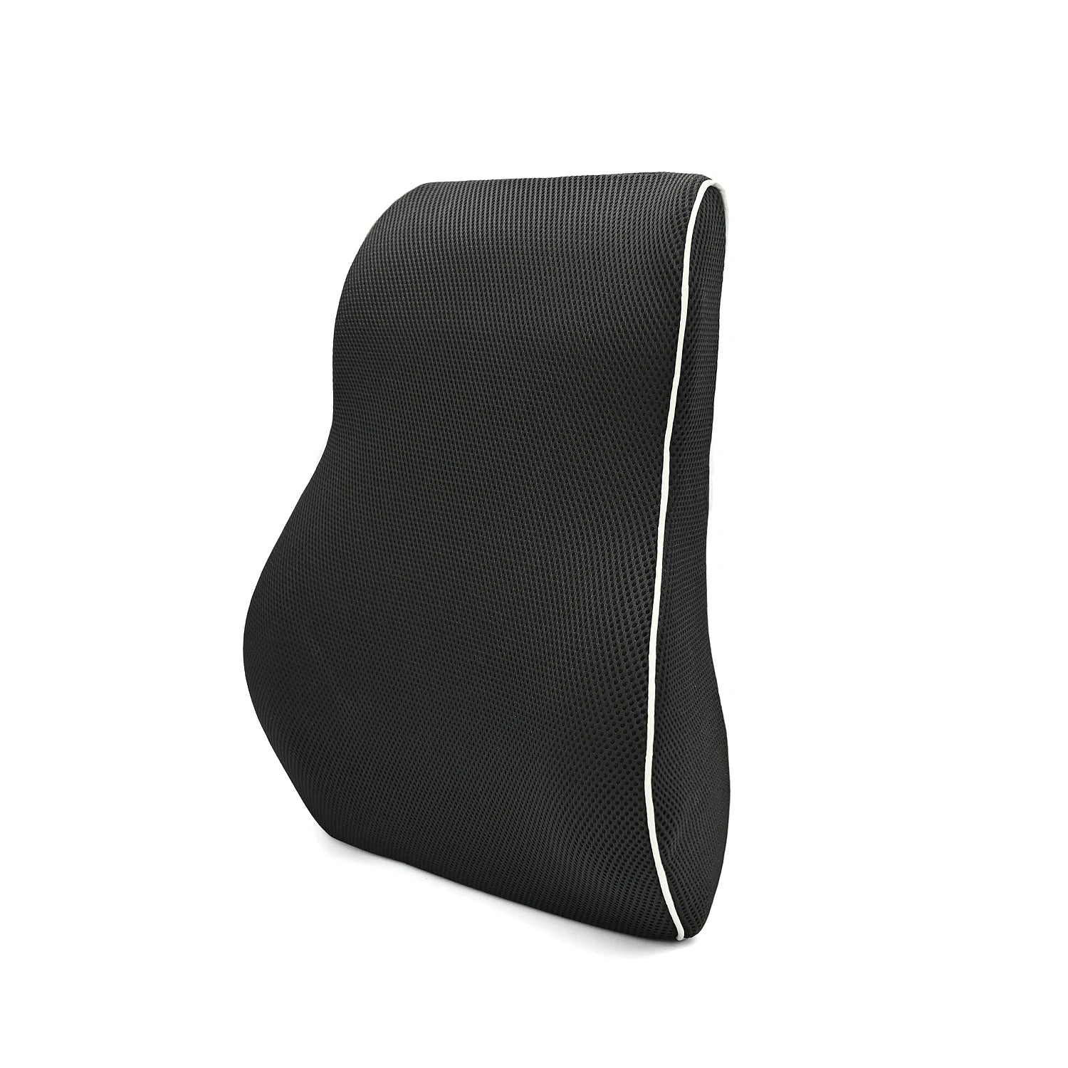 1pc Non-Slip Lumbar Support Pillow Memory Foam Relieve Back Pain Car Seat Waist Cushion Soft Comfortable For Office Home Car