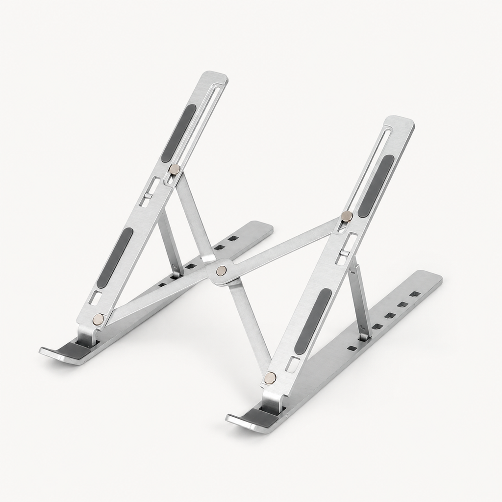 PAUD™ Adjustable Aluminum Laptop Stand — studio product photo