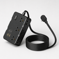 PAUD™ Flat Plug Power Strip — studio product photo