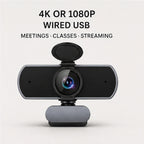 PAUD™ 4K Webcam — lifestyle and size