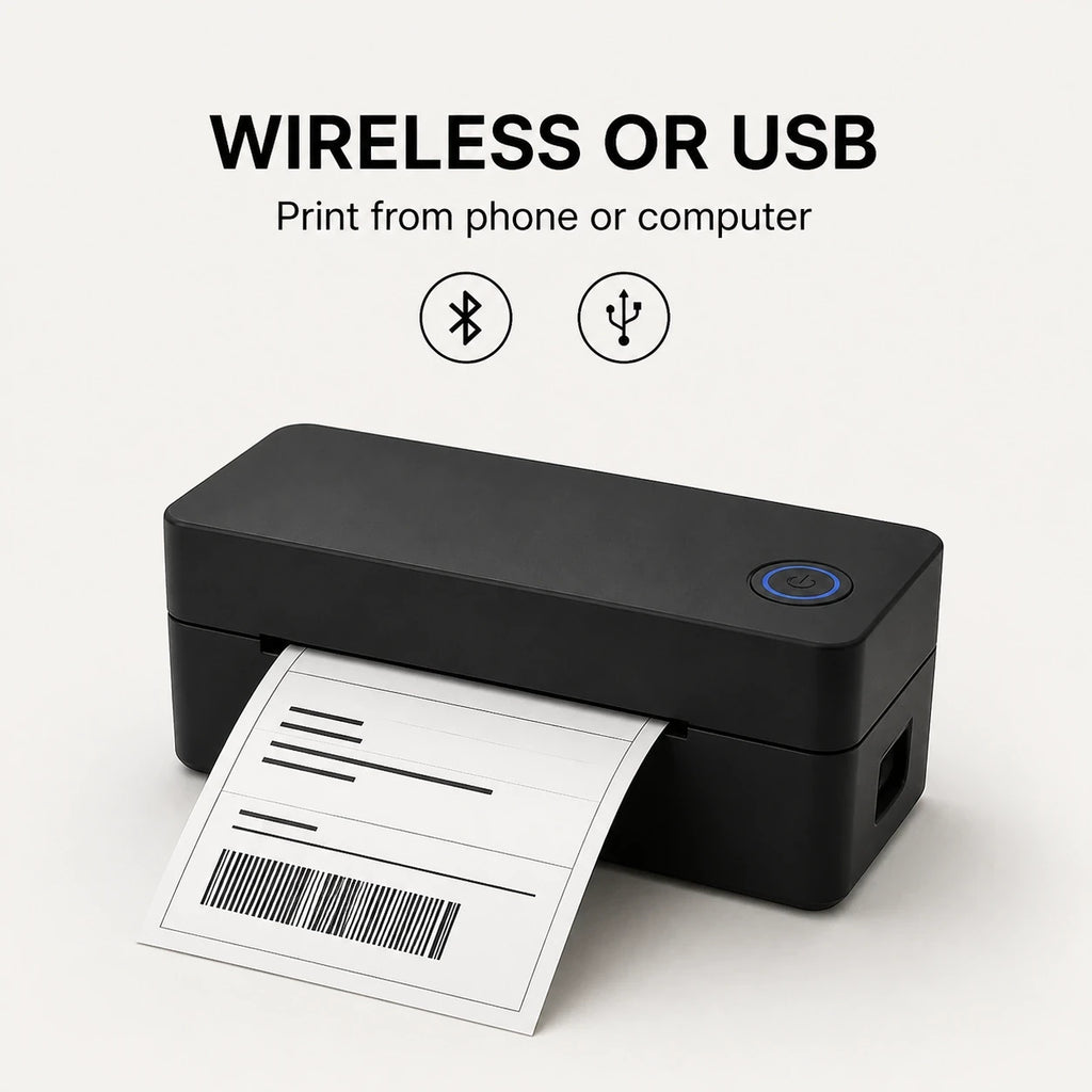 PAUD™ 4×6 Bluetooth Label Printer — primary benefit