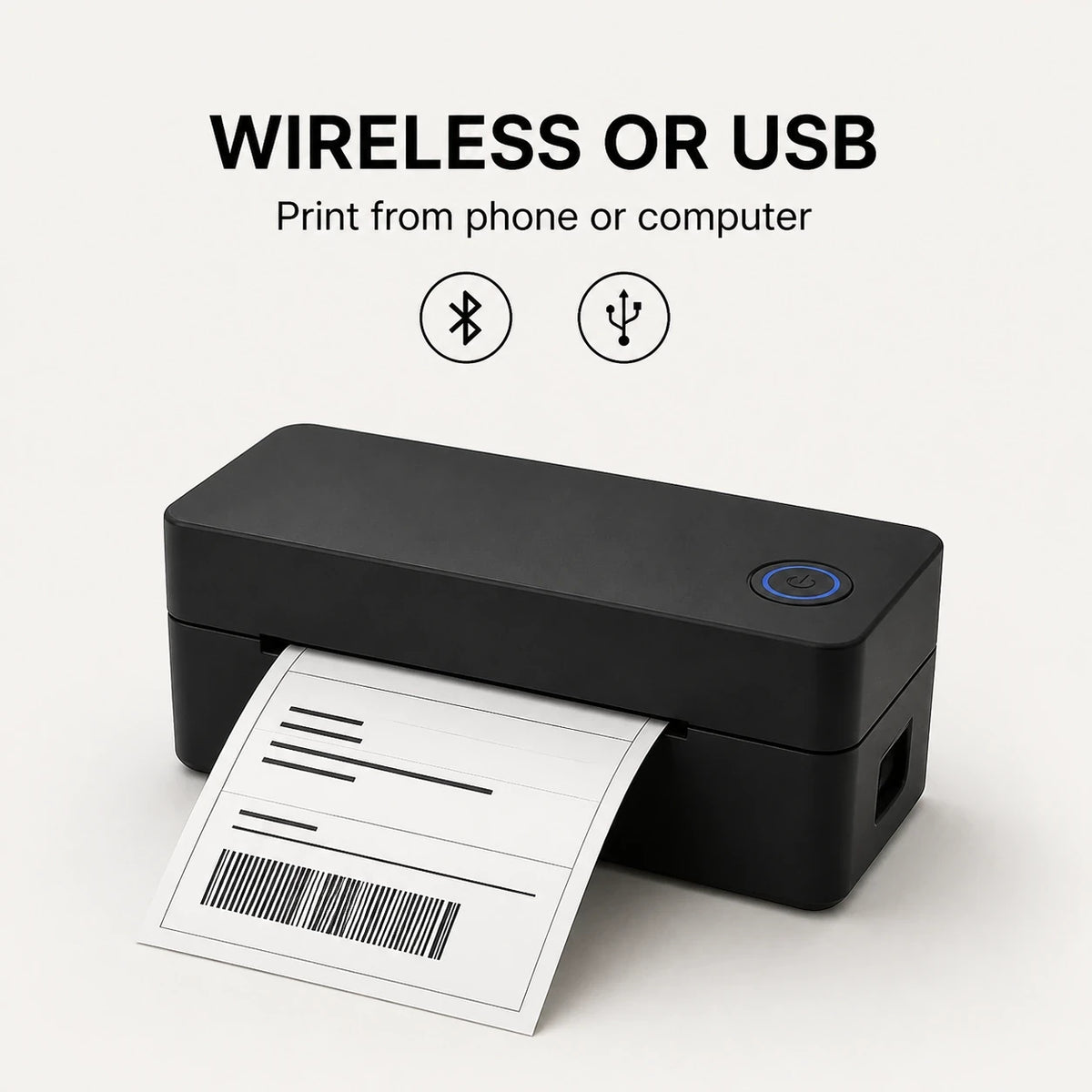 PAUD™ 4×6 Bluetooth Label Printer