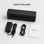 PAUD™ 4×6 Bluetooth Label Printer — what's included