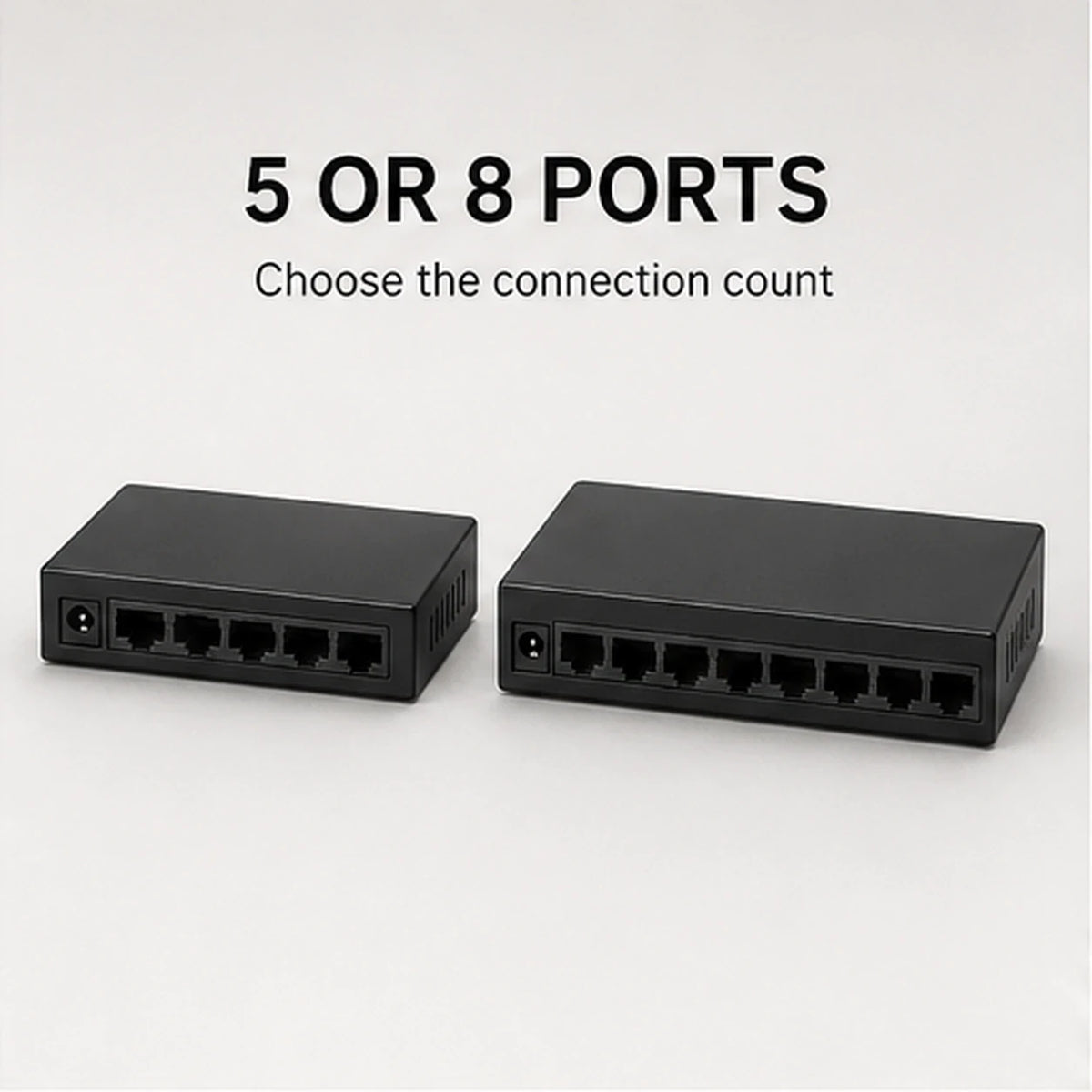 PAUD™ 5/8-Port Ethernet Switch — primary benefit