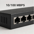 PAUD™ 5/8-Port Ethernet Switch — options and compatibility