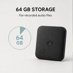 PAUD™ 64GB AI Voice Recorder — primary benefit