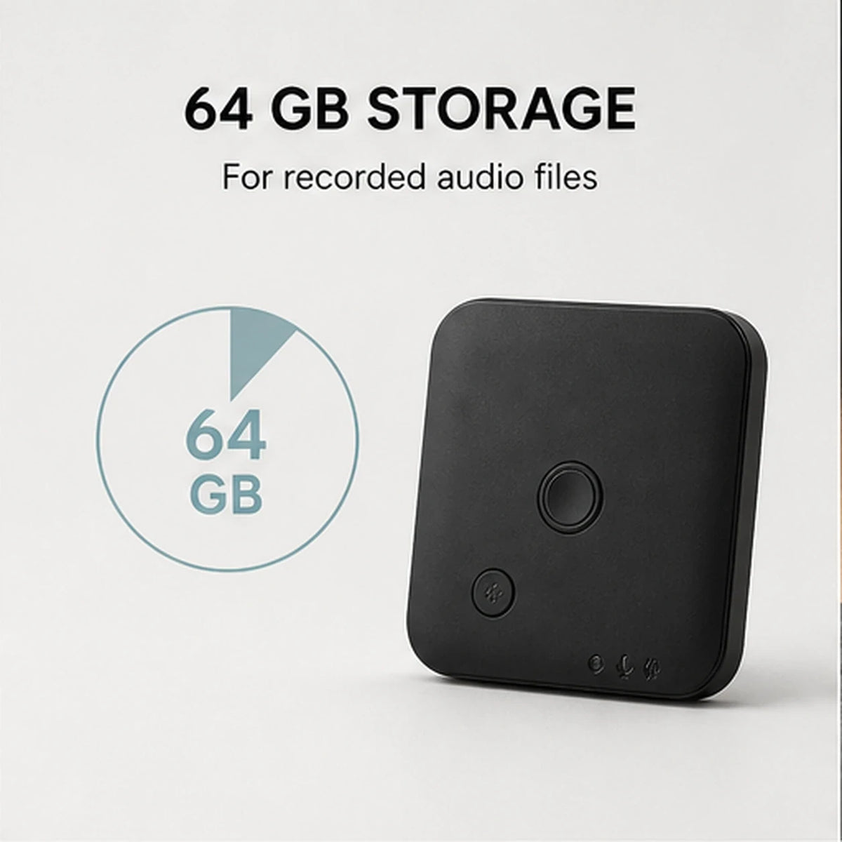PAUD™ 64GB AI Voice Recorder — primary benefit