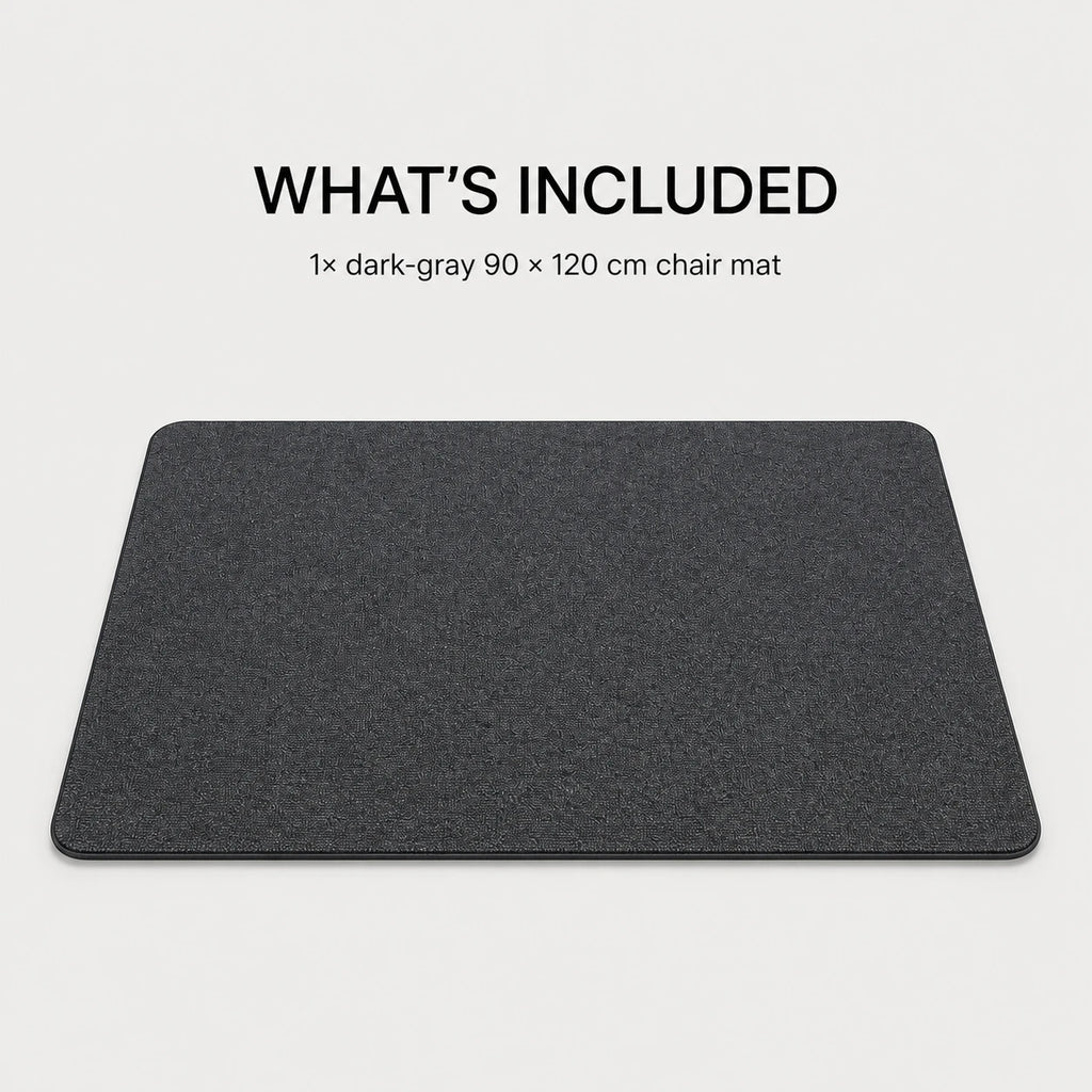 PAUD™ 90×120 cm Chair Mat — what's included