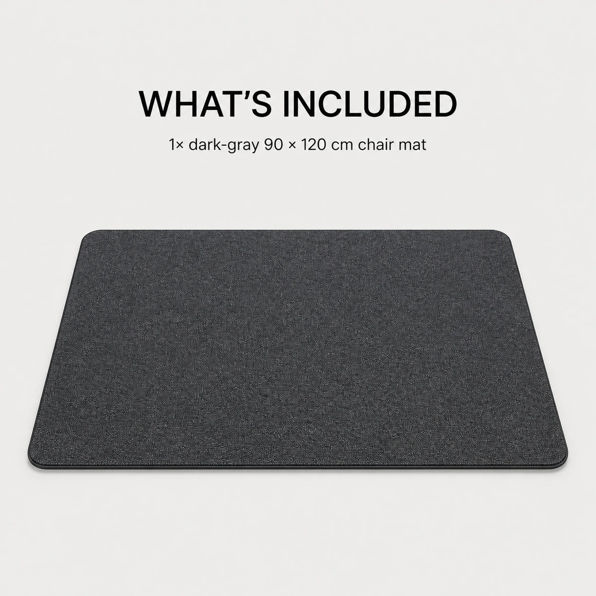 PAUD™ 90×120 cm Chair Mat — what's included