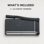 PAUD™ A4 Paper Trimmer — what's included