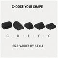 PAUD™ Adjustable Desk Footrest — lifestyle and size