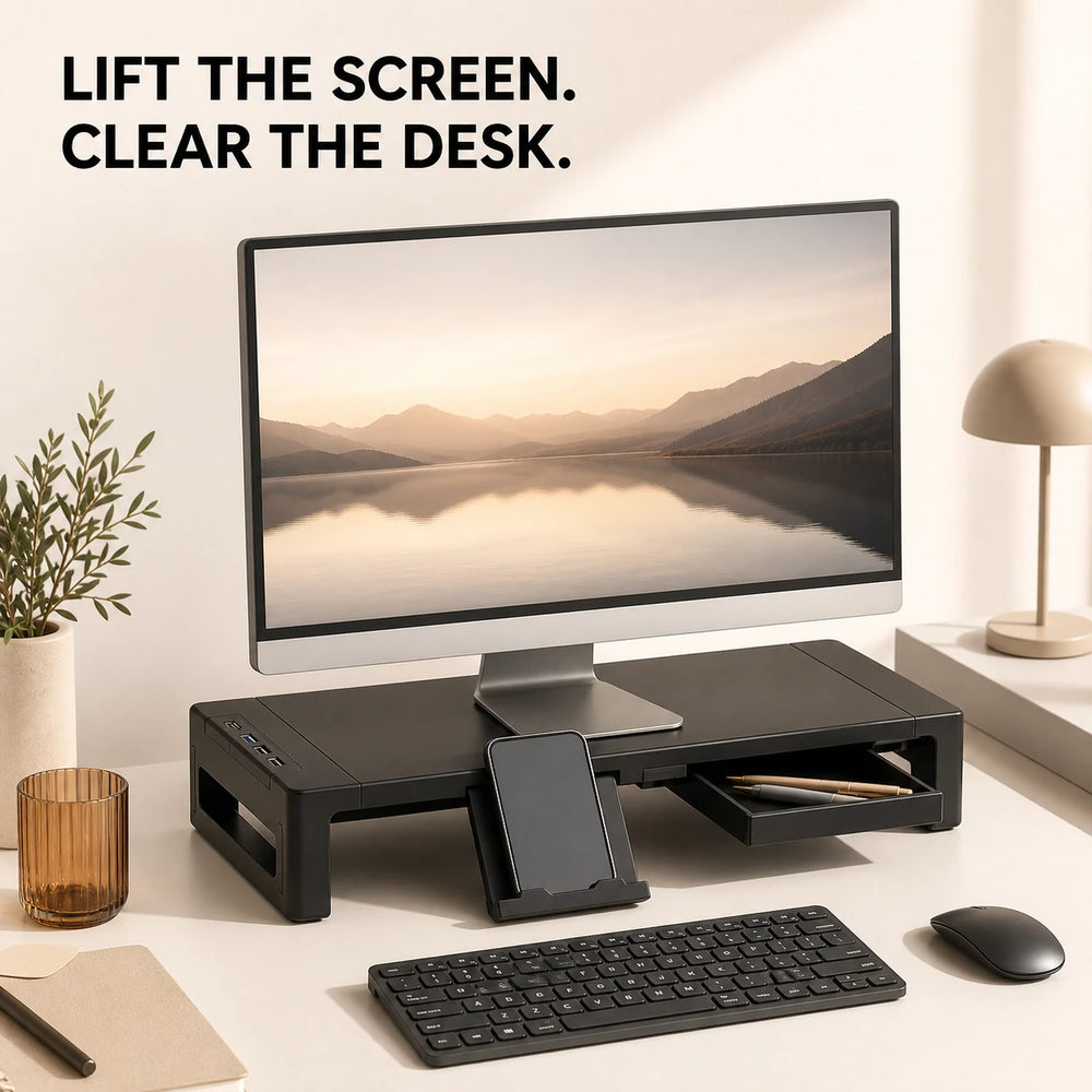 PAUD™ Adjustable Monitor Stand