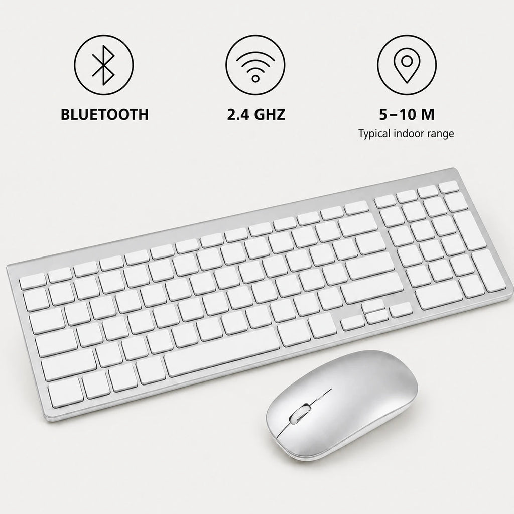 PAUD™ Bluetooth Keyboard & Mouse — options and compatibility
