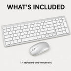 PAUD™ Bluetooth Keyboard & Mouse — what's included