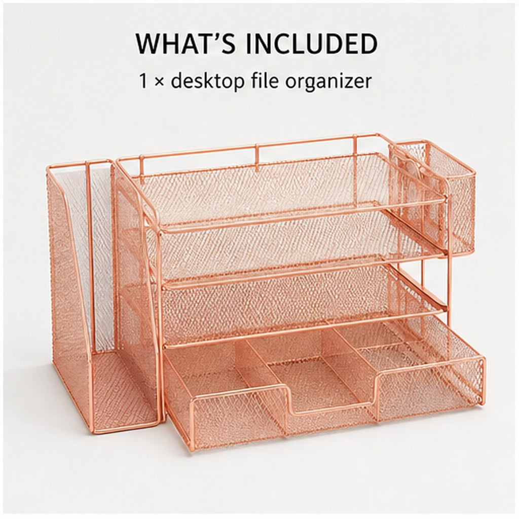 PAUD™ Desktop File Organizer — what's included