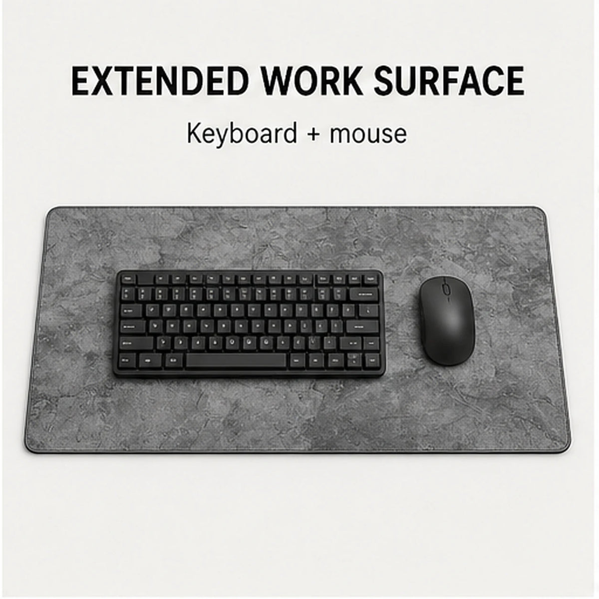 PAUD™ Gray Desk Mat — primary benefit