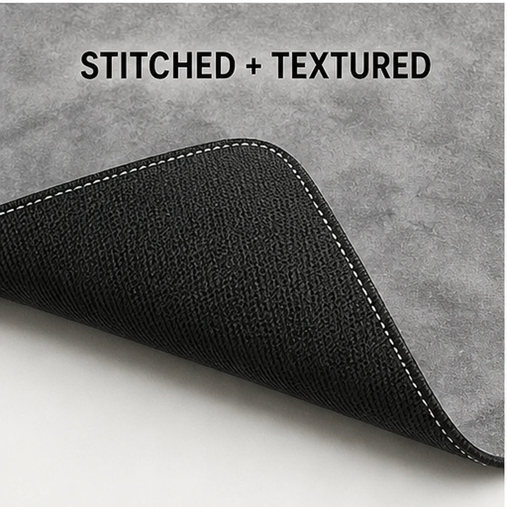 PAUD™ Gray Desk Mat — options and compatibility
