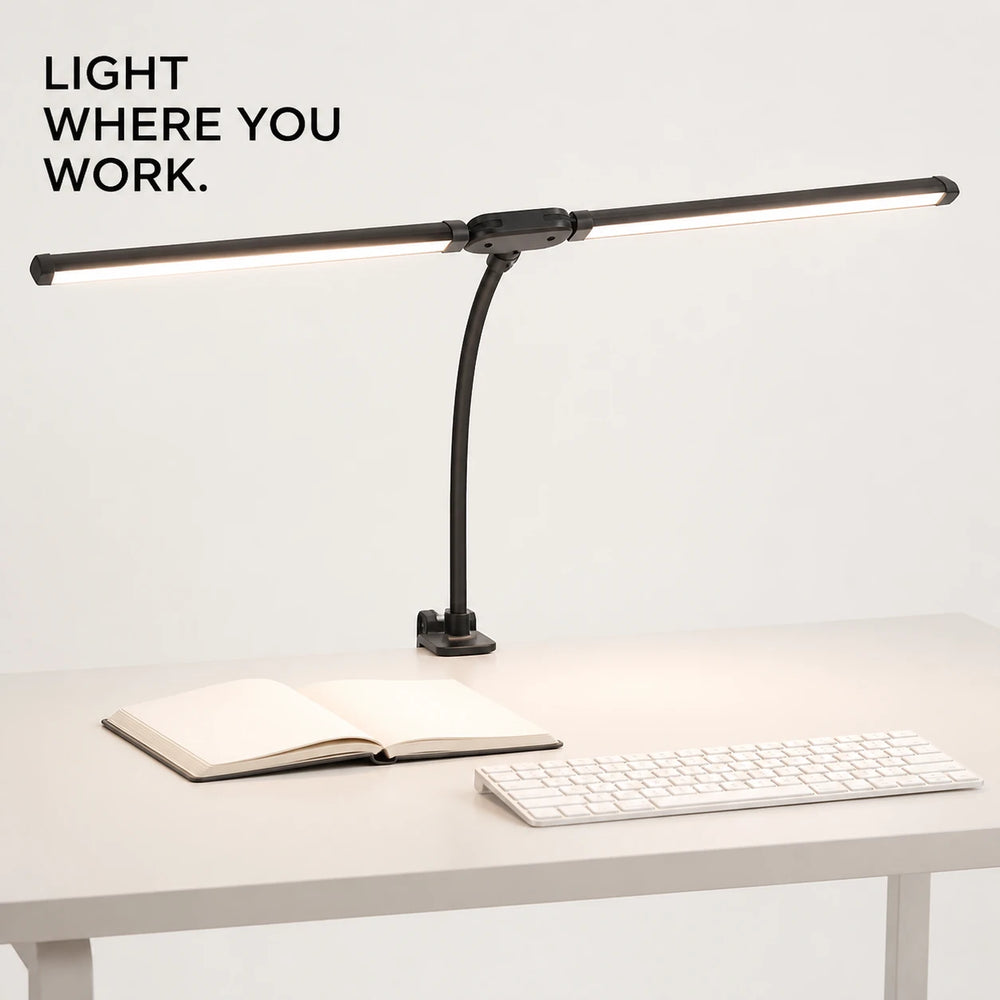 PAUD™ LED Clip Desk Lamp