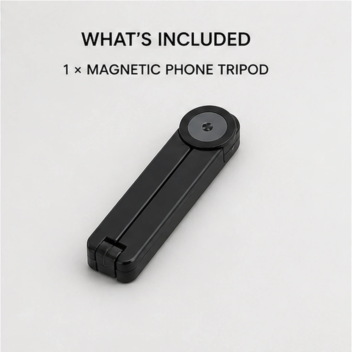 PAUD™ Magnetic Phone Tripod — what's included