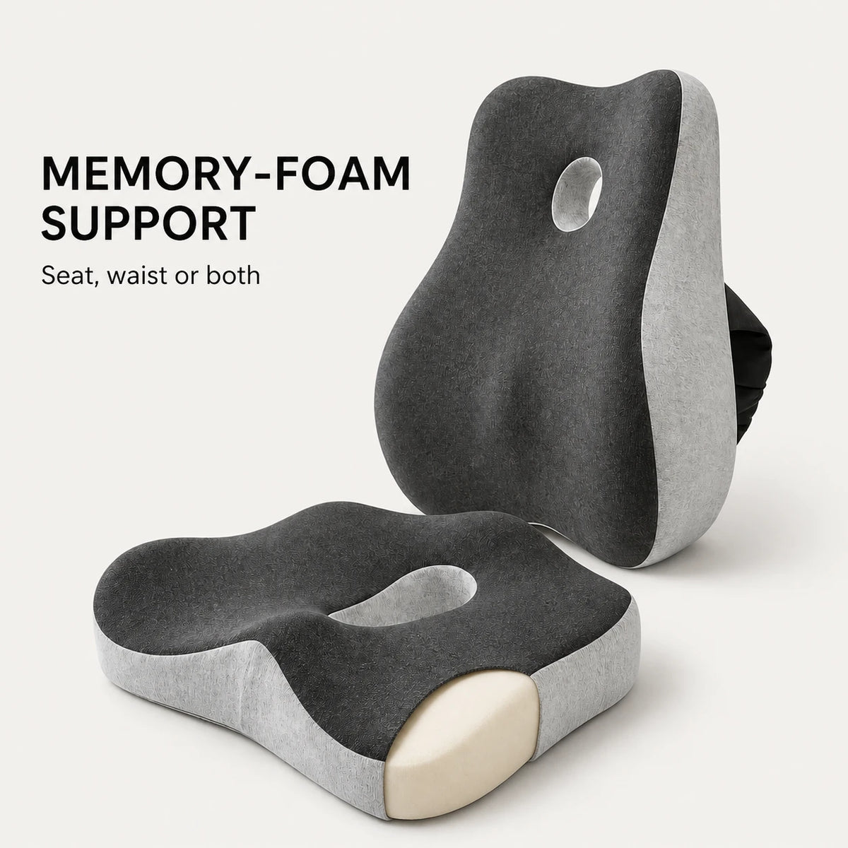 PAUD™ Memory Foam Chair Cushion Set — primary benefit