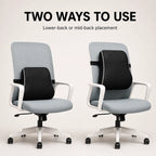 PAUD™ Memory Foam Lumbar Pillow — primary benefit