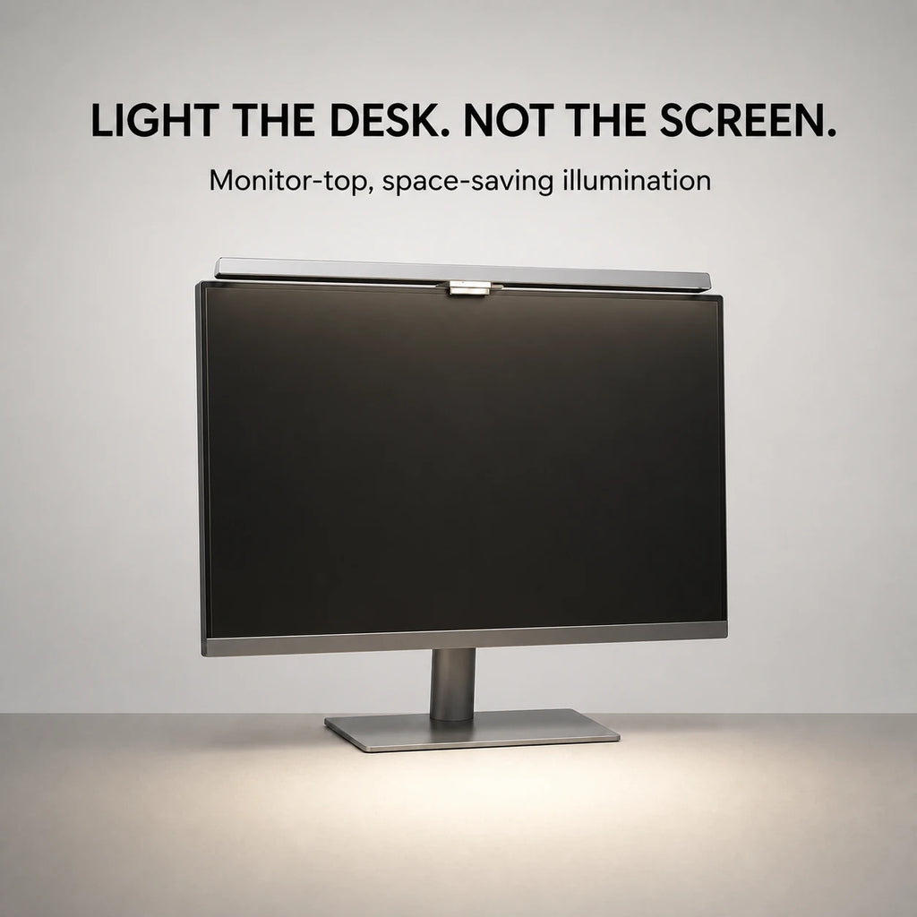 PAUD™ Monitor Light Bar — primary benefit