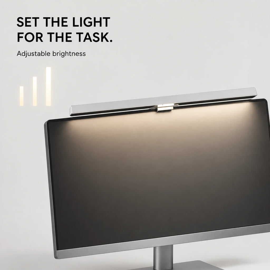 PAUD™ Monitor Light Bar — options and compatibility