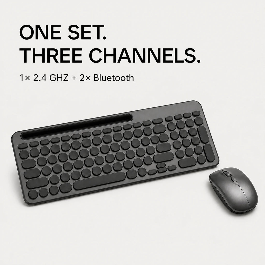 PAUD™ Multi-Device Keyboard & Mouse — primary benefit