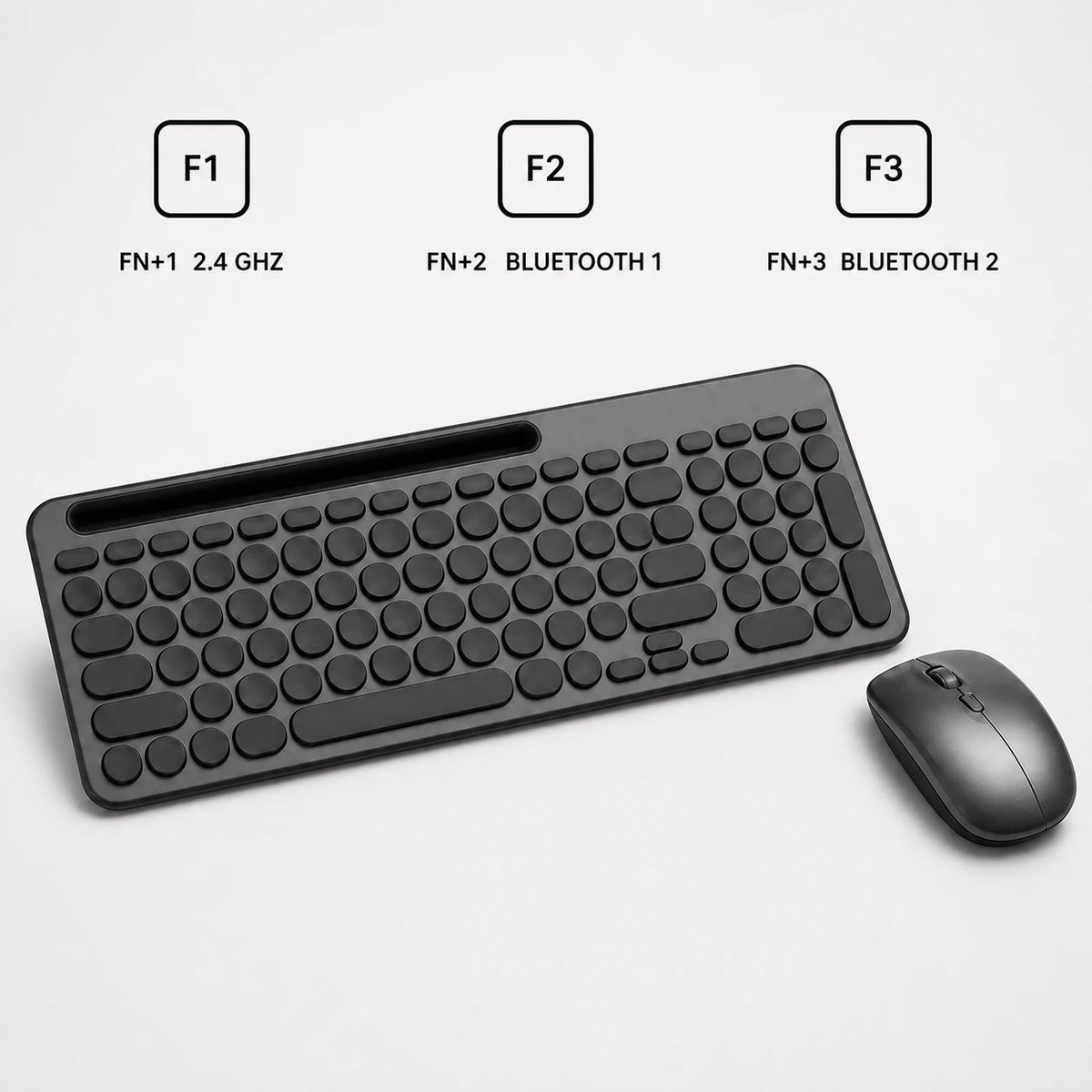 PAUD™ Multi-Device Keyboard & Mouse — options and compatibility