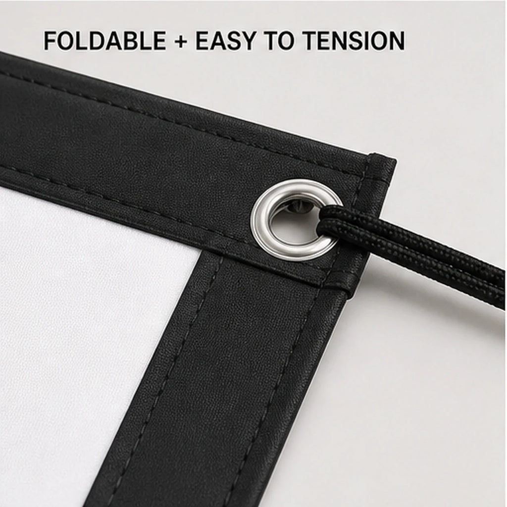 PAUD™ Portable Projector Screen — options and compatibility