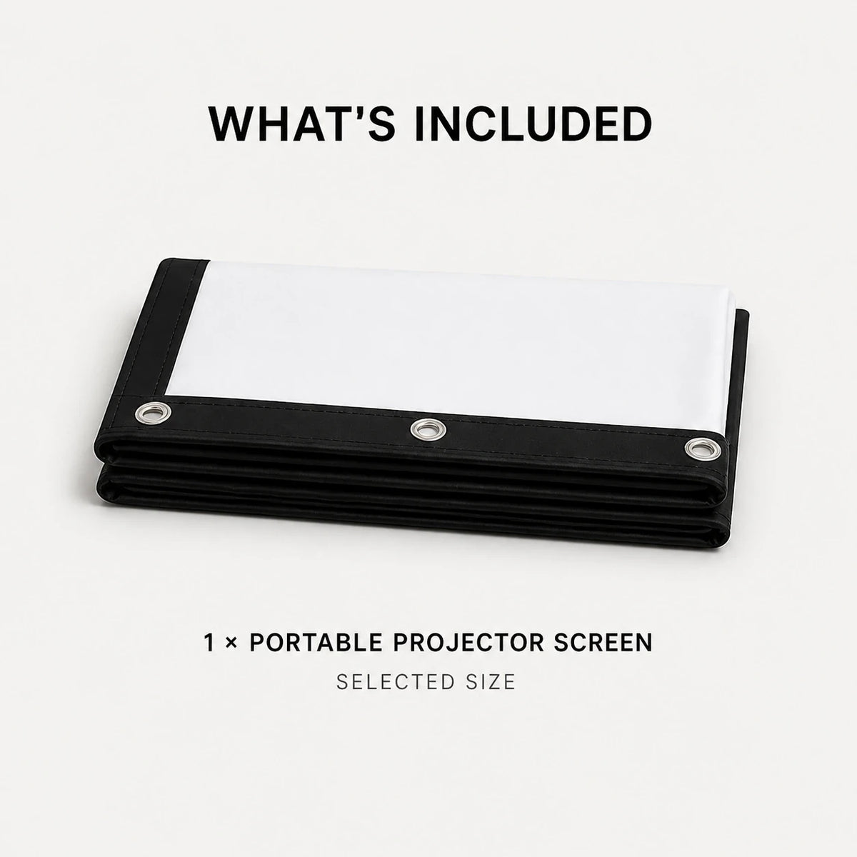 Use a suitable front-projection layout.