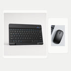 One ultra-slim Bluetooth keyboard and one matching mouse