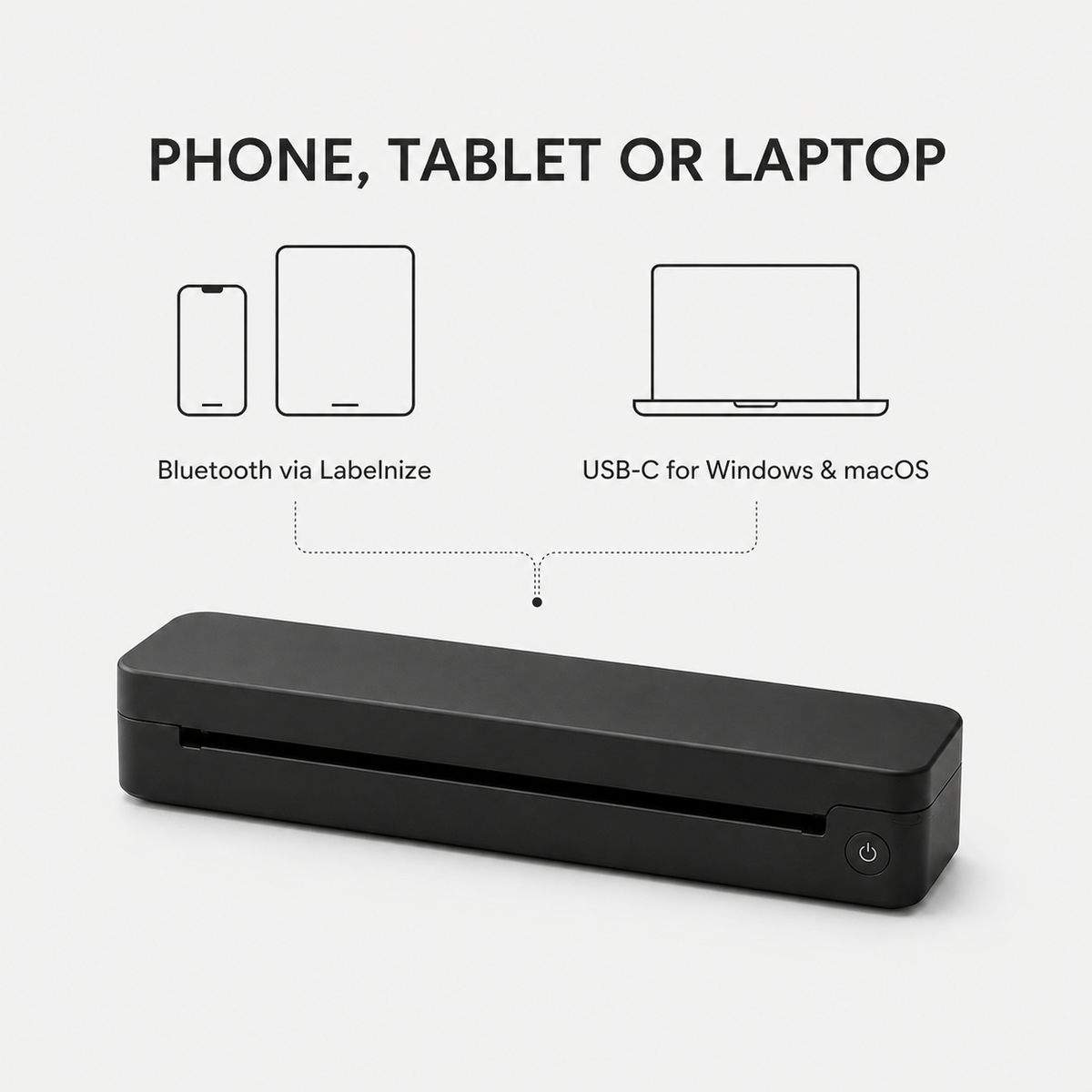 PAUD™ Inkless Portable Printer