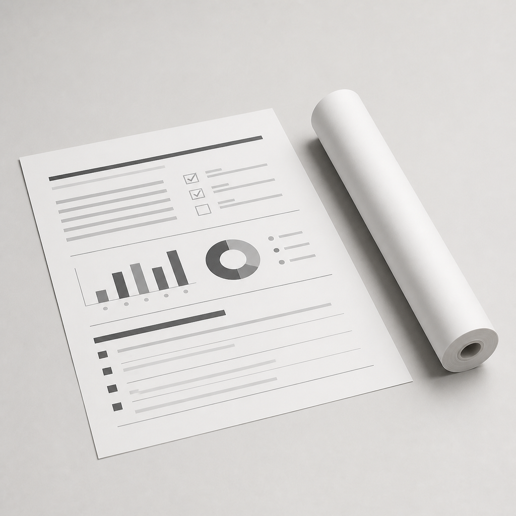 PAUD™ A4 Thermal Paper Rolls