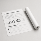 PAUD™ A4 Thermal Paper Rolls