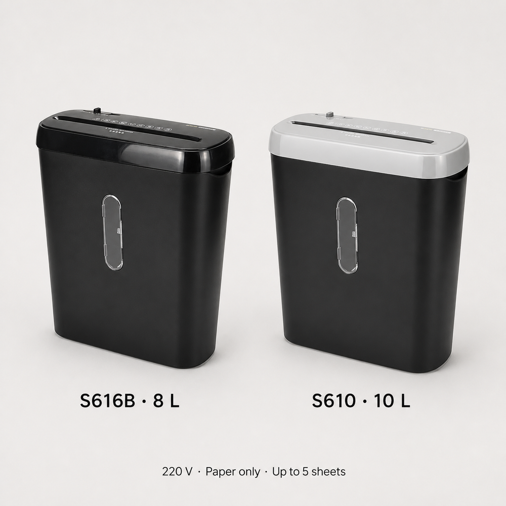 PAUD™ Compact Paper Shredder